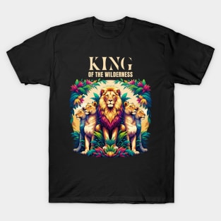 Lion and Lionesses in Africa T-Shirt